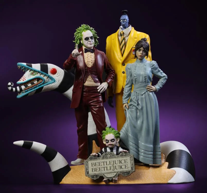 Beetlejuice Beetlejuice Movie Maniacs 4-Pack Figuras Edición Limitada