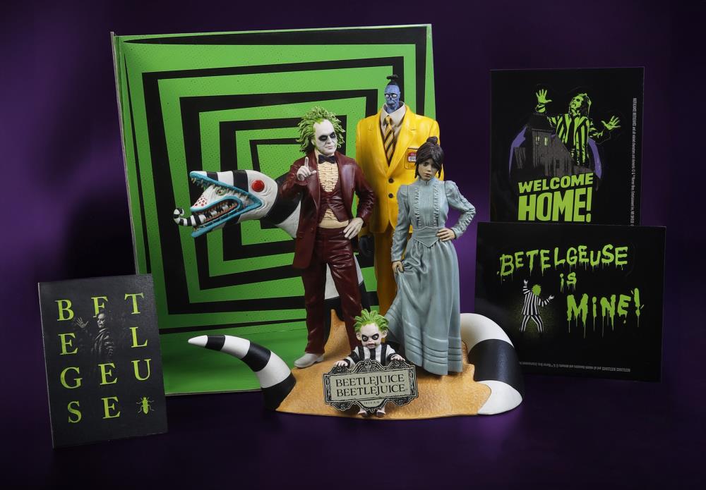 Beetlejuice Beetlejuice Movie Maniacs 4-Pack Figuras Edición Limitada