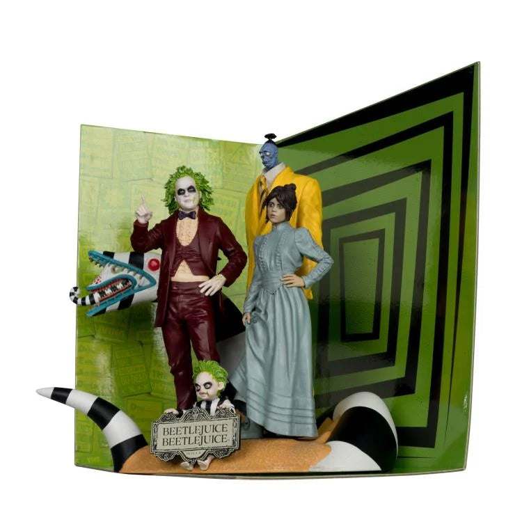 Beetlejuice Beetlejuice Movie Maniacs 4-Pack Figuras Edición Limitada