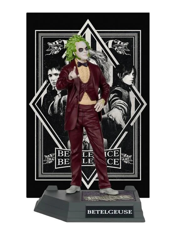 Beetlejuice Beetlejuice Movie Maniacs Beetlejuice Figura Edición Limitada