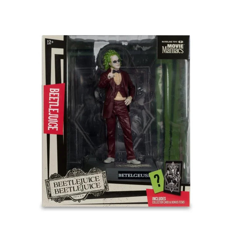 Beetlejuice Beetlejuice Movie Maniacs Beetlejuice Figura Edición Limitada