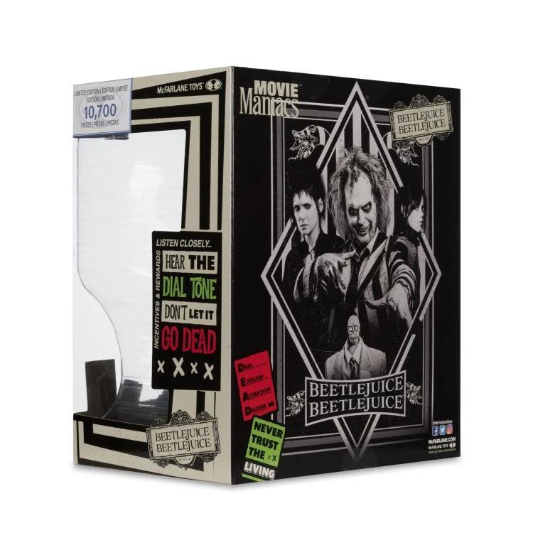 Beetlejuice Beetlejuice Movie Maniacs Beetlejuice Figura Edición Limitada