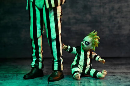 Beetlejuice Beetlejuice Ultimate Striped Suit Beetlejuice Figura Acción