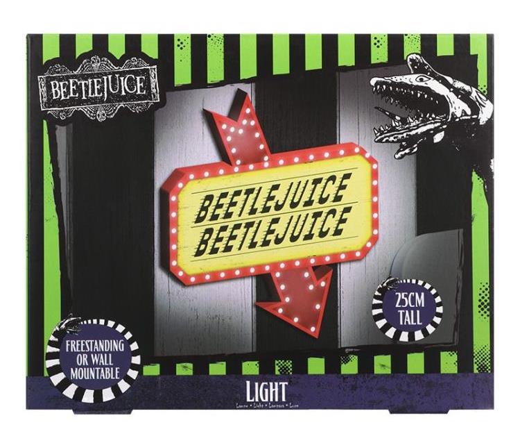 Beetlejuice Sign Light