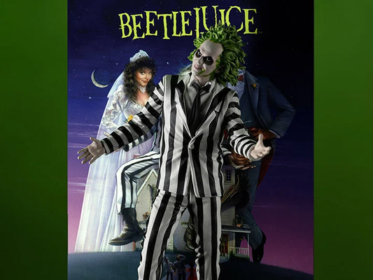 Beetlejuice (1988) Movie Maniacs Beetlejuice Figura Edición Limitada