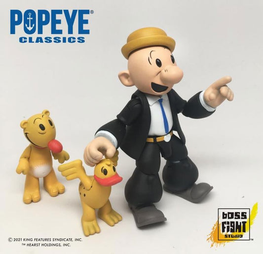 Popeye Classics Castor Oyl Action Figure