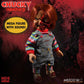 Child's Play 3 Mezco Designer Series Talking Pizza Face Chucky