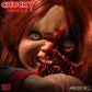 Child's Play 3 Mezco Designer Series Talking Pizza Face Chucky