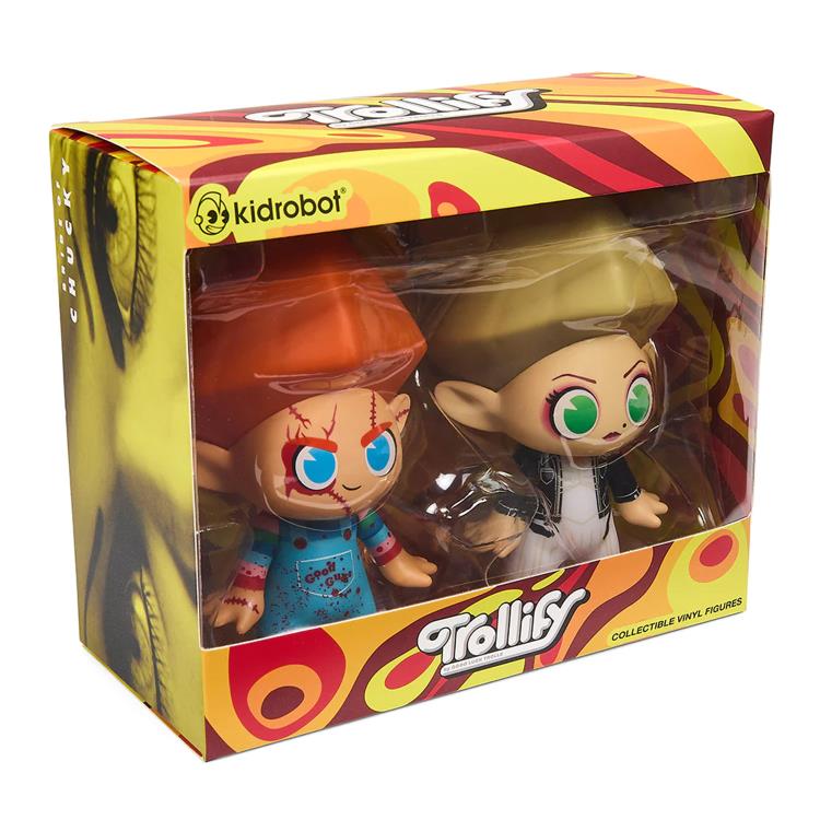 Child's Play Trollify Mash Up Chucky & Tiffany Valentine Vinyl Figure Two-Pack