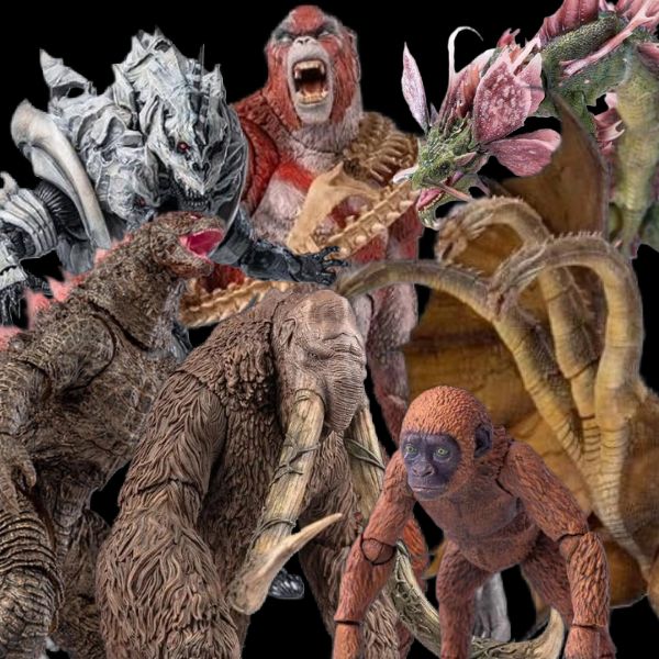 Godzilla & Titanes de Hiya Toys