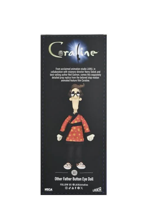 Coraline Other Father Button Eyed Doll