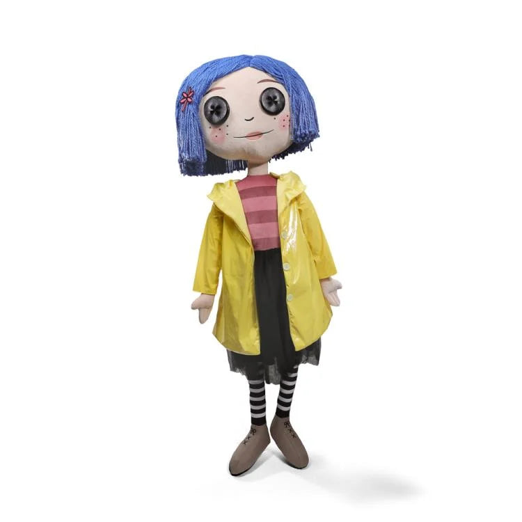 Coraline with Button Eyes Life-Sized Plush