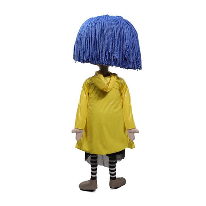 Coraline with Button Eyes Life-Sized Plush