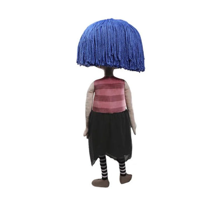 Coraline with Button Eyes Life-Sized Plush