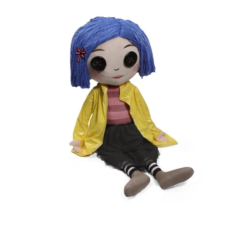 Coraline with Button Eyes Life-Sized Plush