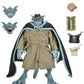 Disney's Gargoyles Ultimate Detective Broadway Silver Falcon (With Closed Wings) Action Figure