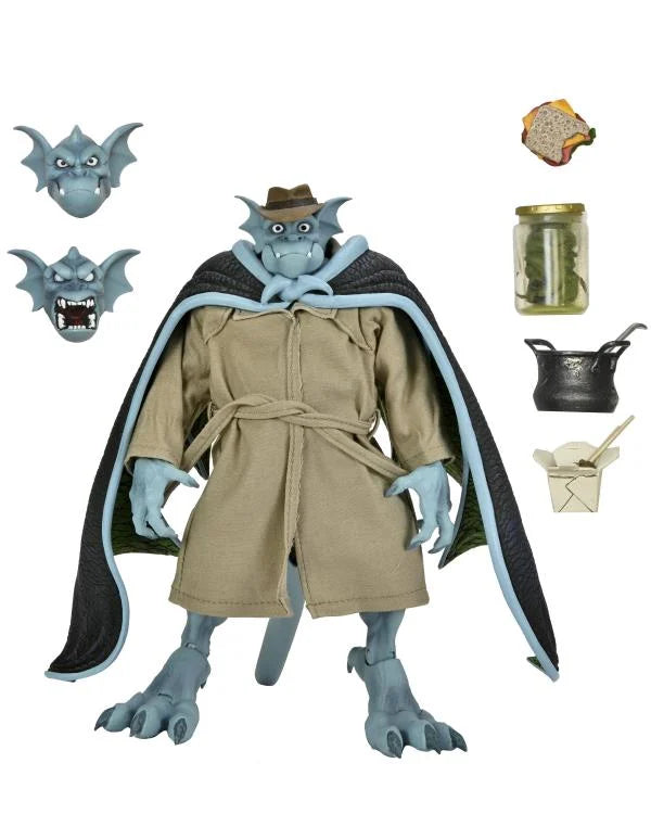 Disney's Gargoyles Ultimate Detective Broadway Silver Falcon (With Closed Wings) Action Figure