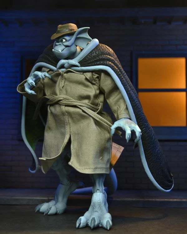 Disney's Gargoyles Ultimate Detective Broadway Silver Falcon (With Closed Wings) Action Figure