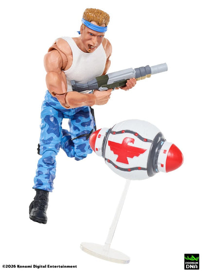 Icon Badge de Figura Bill Rizer Contra (NES) Premium DNA