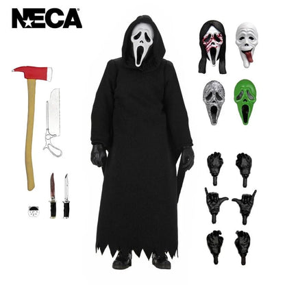 Accesorios completos Figura Ghost Face Ultimate NECA