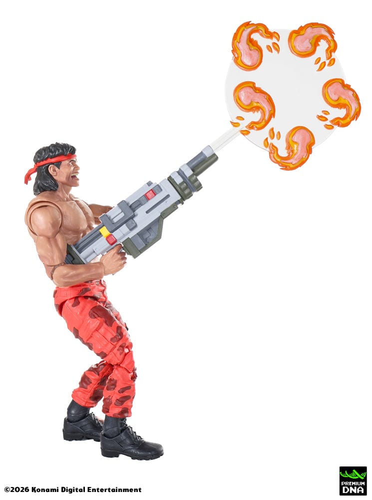 Lanzando el fuego de Figura Lance Bean Contra (NES) Premium DNA