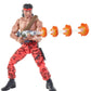 Postura de lanzamiento de machine gun de Figura Lance Bean Contra (NES) Premium DNA