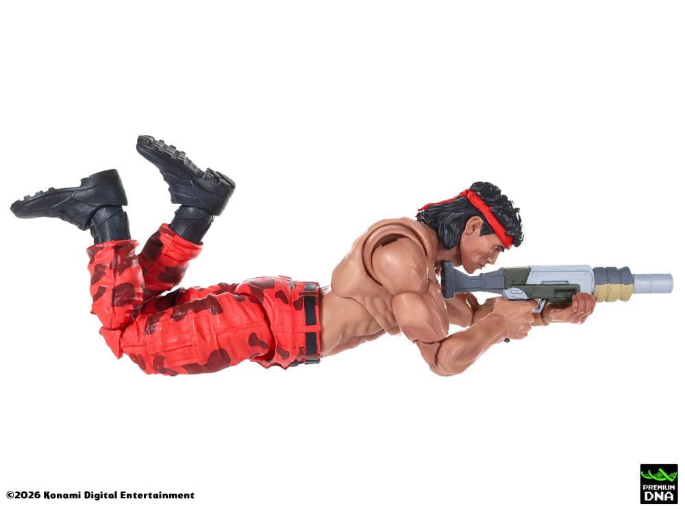 Postura al piso de Figura Lance Bean Contra (NES) Premium DNA