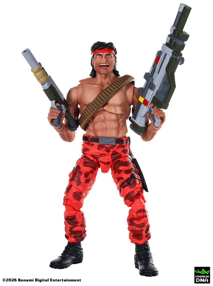 Contra (NES) Lance Bean Maximu Payload 1/12 Scale Signature Series Action Figure