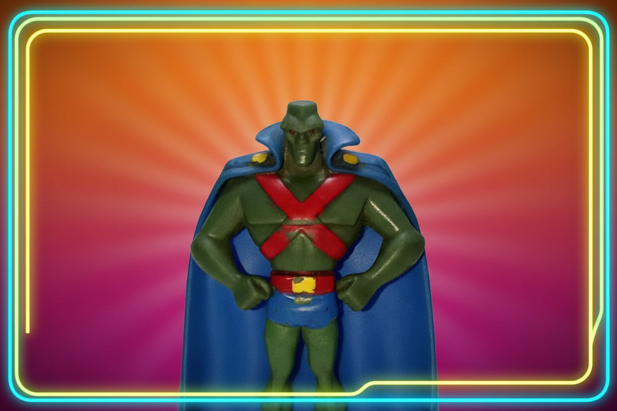 Figura Martian Manhunter Metal 2004 Mattel Justice League (Figura Suelta)