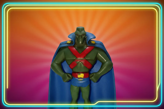 Figura Martian Manhunter Metal 2004 Mattel Justice League (Figura Suelta)