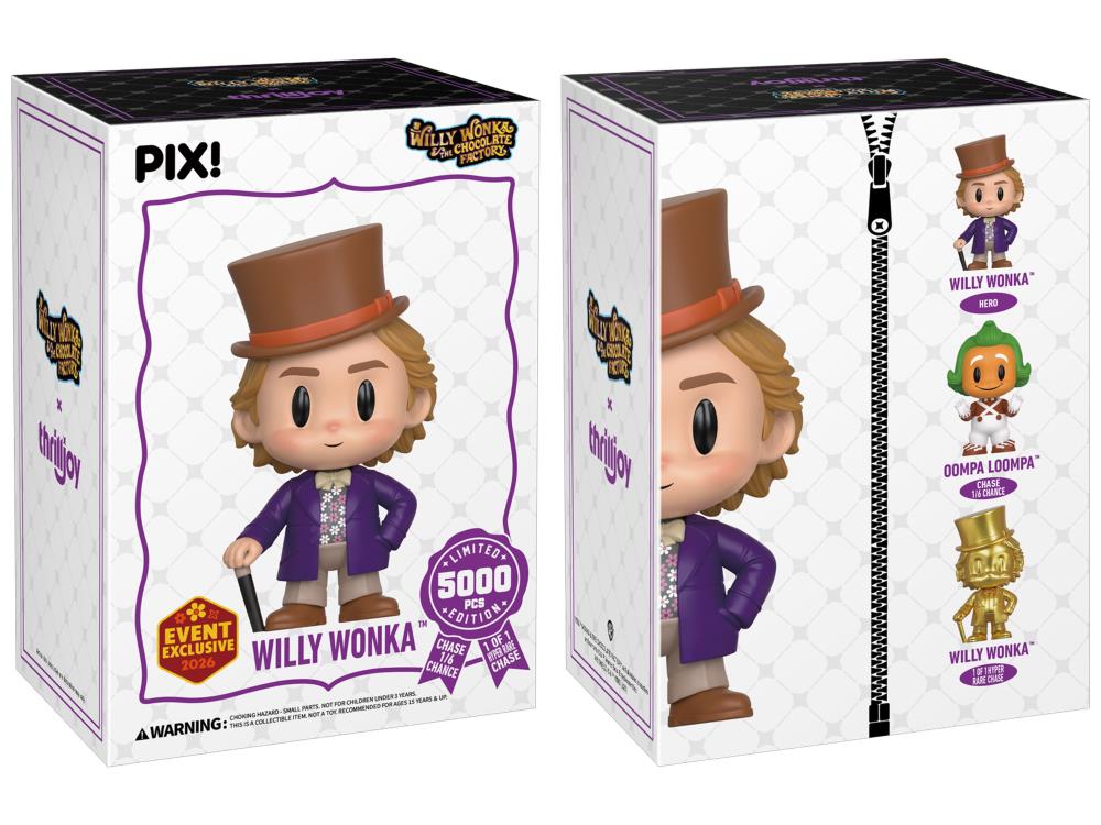 Willy Wonka & the Chocolate Factory PIX! Willy Wonka Limited Edition Figure