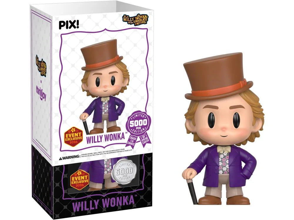Willy Wonka & the Chocolate Factory PIX! Willy Wonka Limited Edition Figure