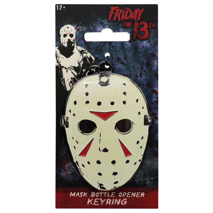 Friday the 13th Hockey Mask Bottle Opener Keyring