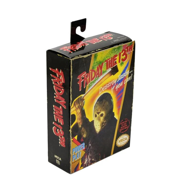 Friday the 13th: The Game Jason Voorhees (Classic Video Game Appearance) Action Figure with Theme Music Packaging