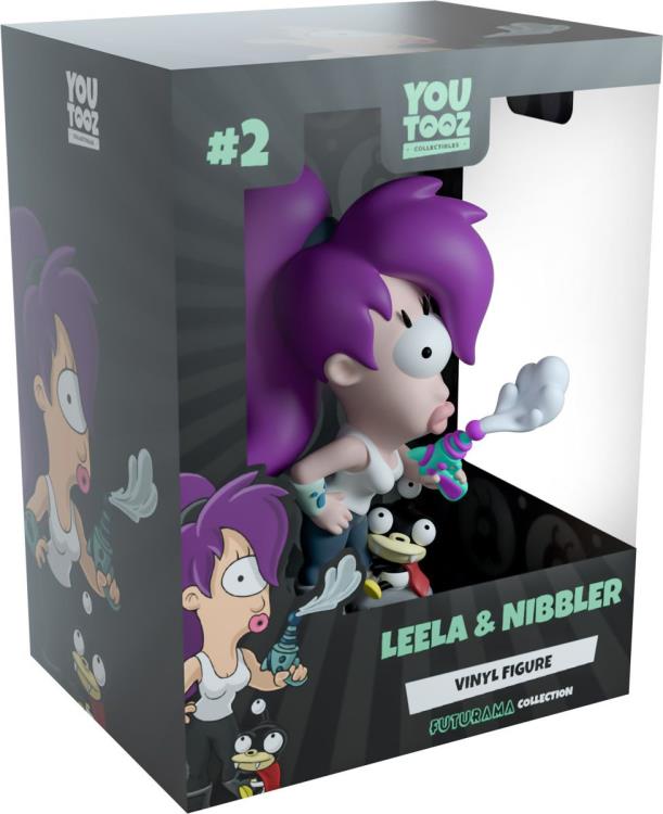Futurama Leela & Nibbler Vinyl Figura