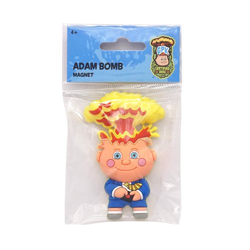 Garbage Pail Kids Adam Bomb 3D Foam Magnet