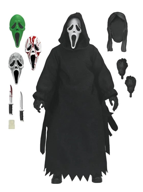 Ghost Face 8" Clothed Action Figure