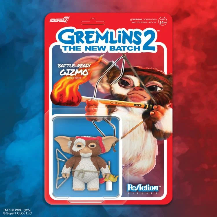 Gremlins 2 The New Batch ReAction Gizmo (Battle Ready) Figura de Acción