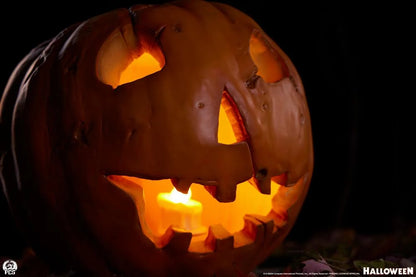 Halloween Jack-O-Lantern Estatua Escala Real