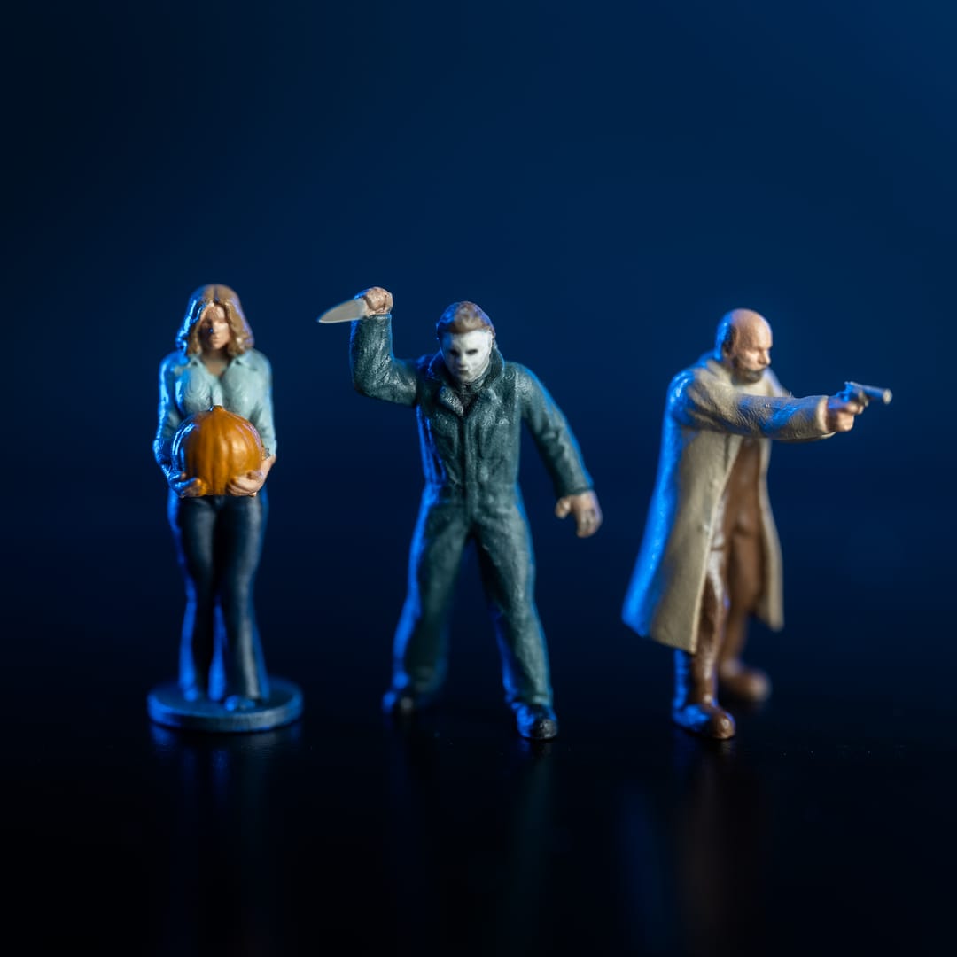 Halloween (1978) Myers House Pumpkin Micro Maniacs Playset