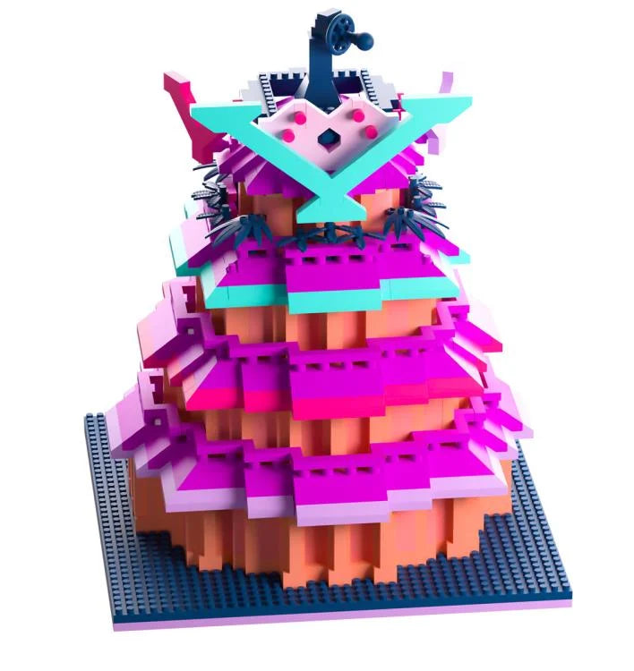 Hazbin Hotel V Tower Miniature Brick Set
