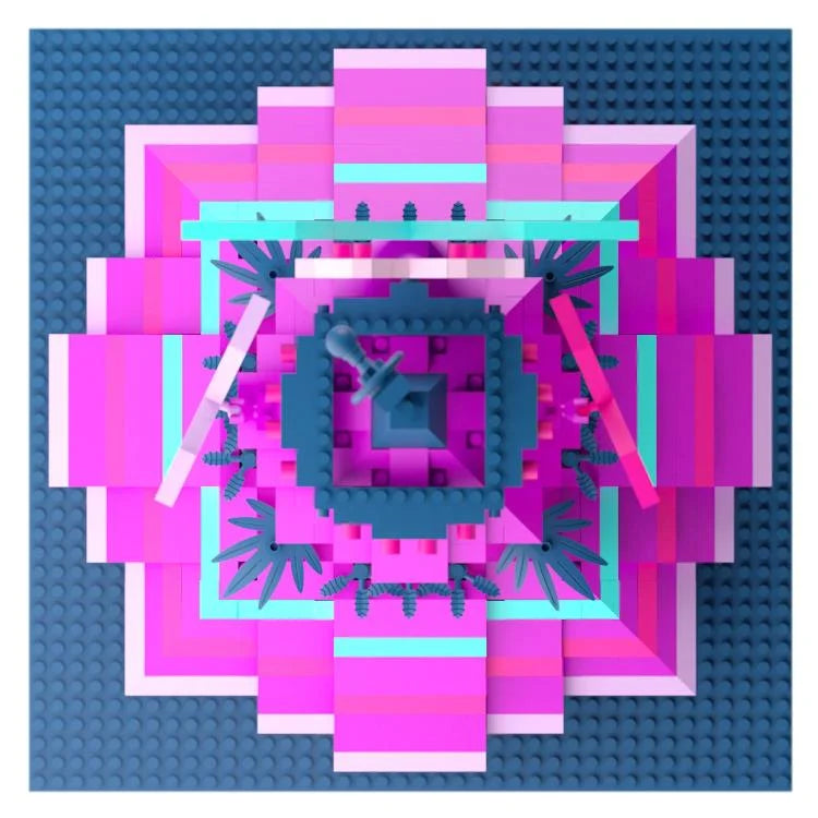 Hazbin Hotel V Tower Miniature Brick Set