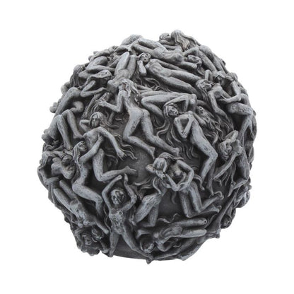 Hell's Desire Skull Naked Temptress Ornament 18cm