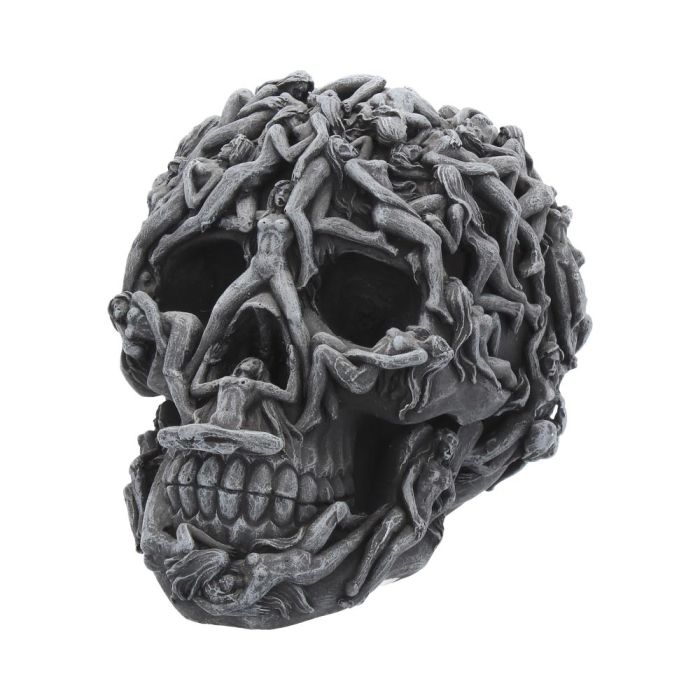 Hell's Desire Skull Naked Temptress Ornament 18cm