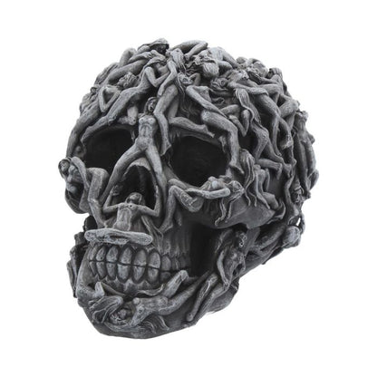 Hell's Desire Skull Naked Temptress Ornament 18cm