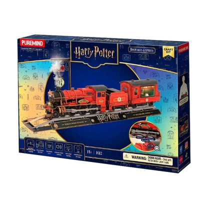 Caja vista frontal Hogwarts Express Harry Potter Kit Madera Pantasy