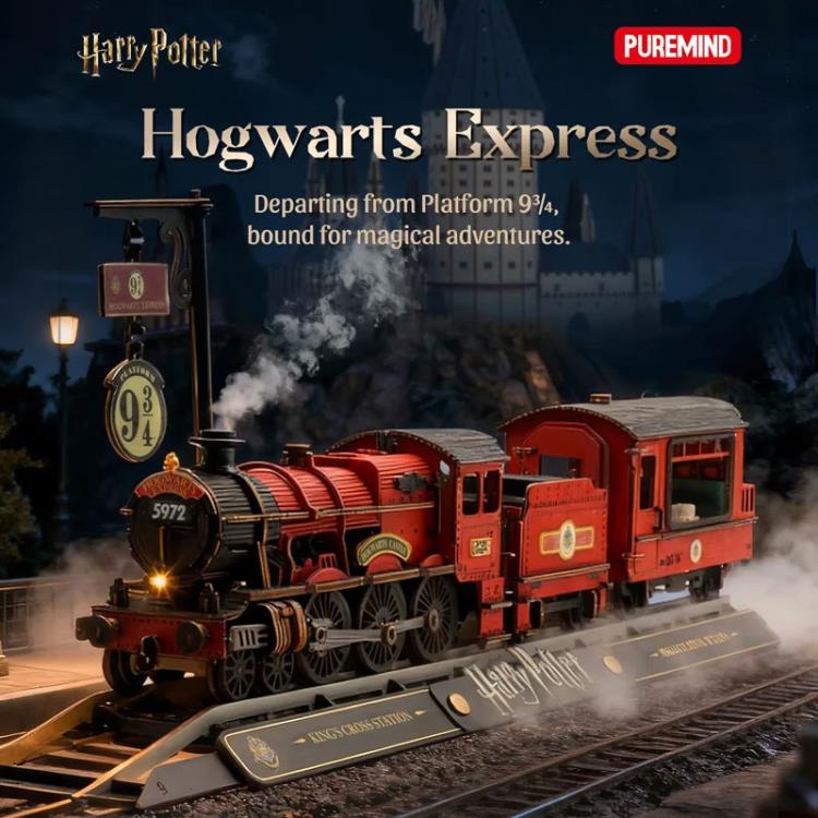 Vista armada Hogwarts Express Harry Potter Kit Madera Pantasy
