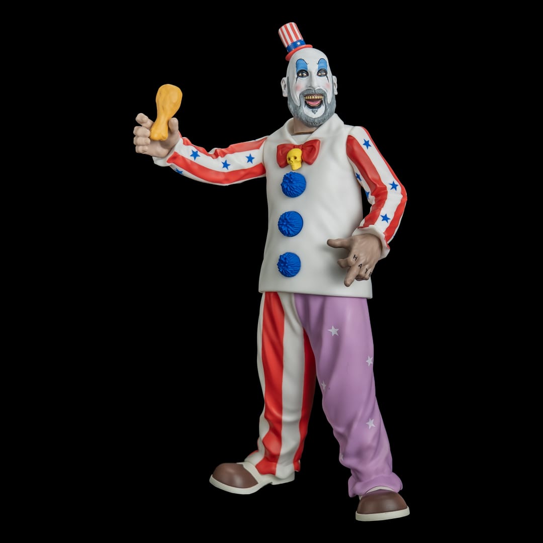 House of 1000 Corpses - Giant-Size Trash Talkin' Capt. Spaulding Figure (Sonido)