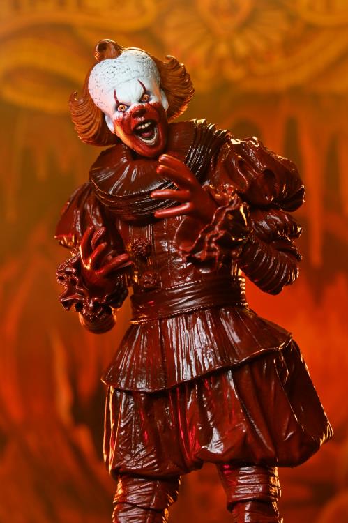 IT: Welcome to Derry Ultimate Blood Pennywise Action Figure