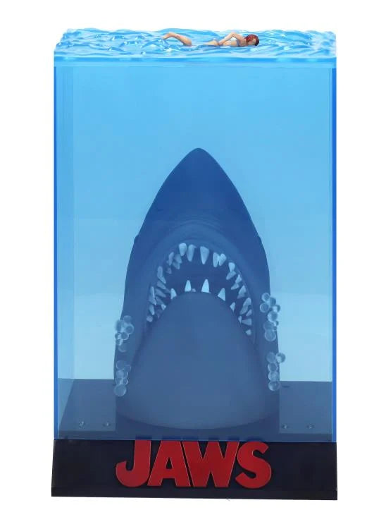 Jaws 50th Anniversary 3D Movie Poster Light-Up Figure